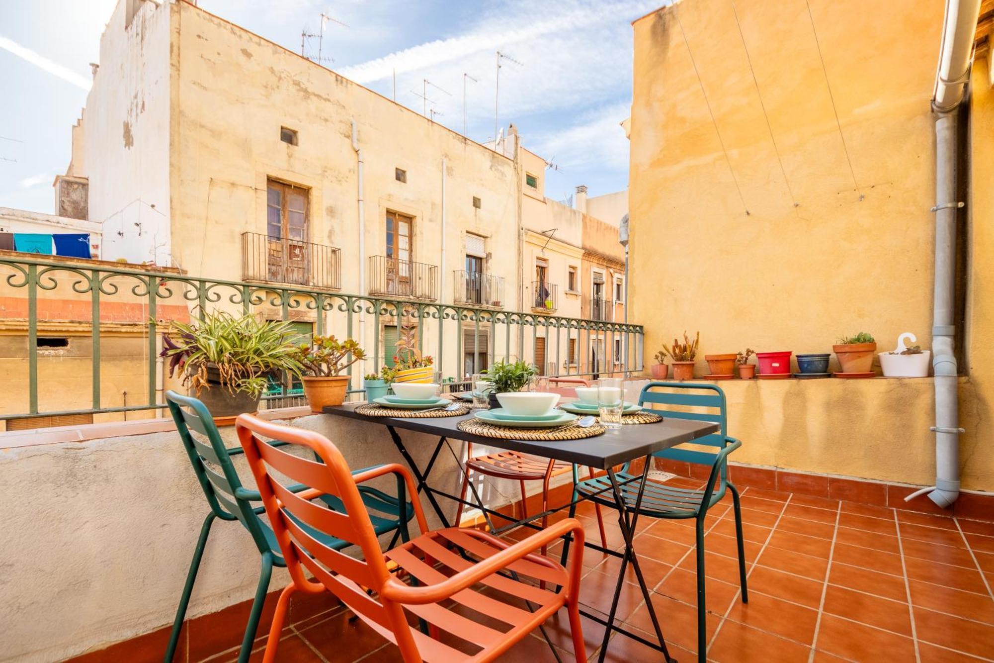 Appartamento Grooovy Duplex Amb Terrassa Tarragona Esterno foto