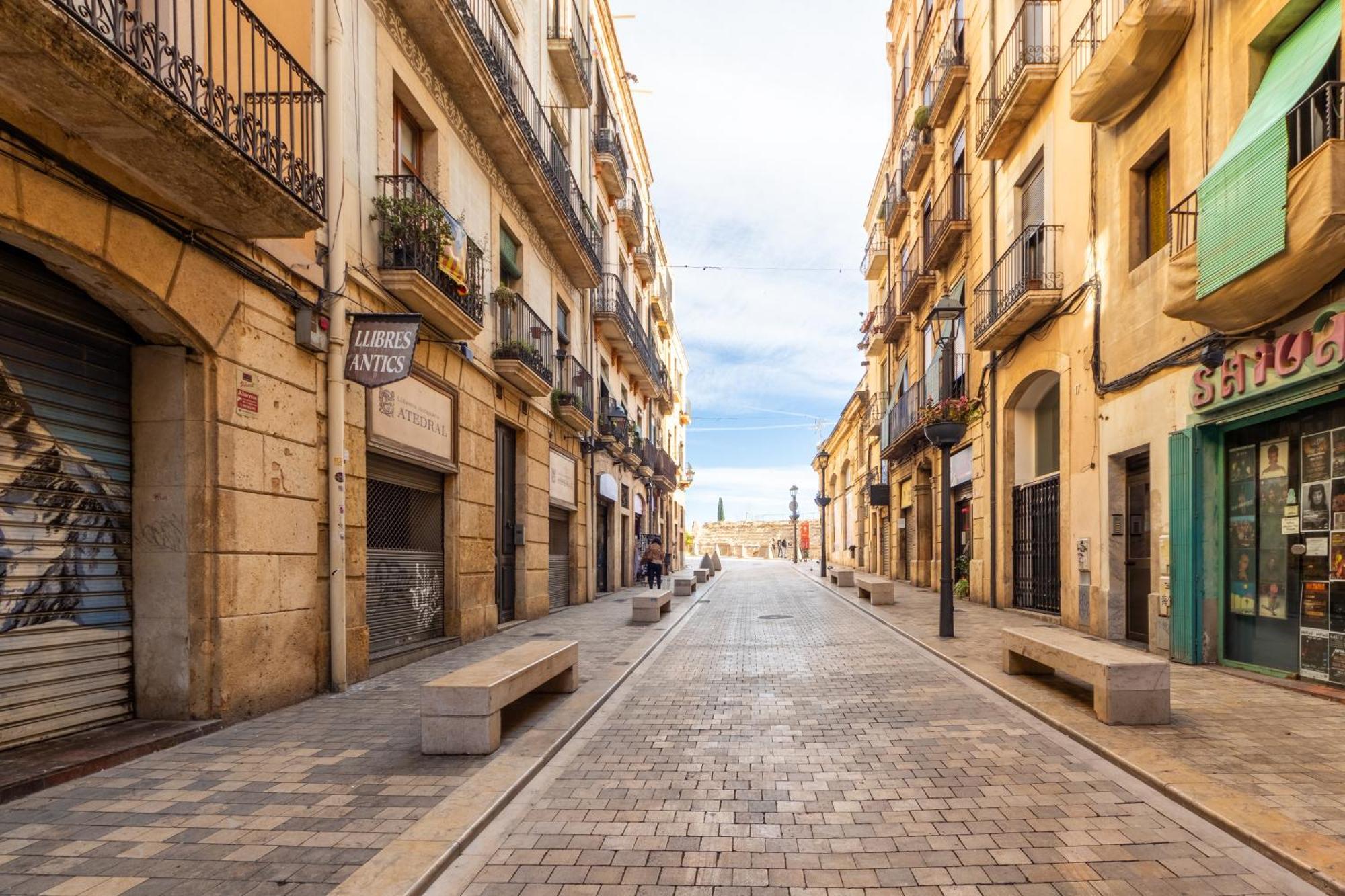 Appartamento Grooovy Duplex Amb Terrassa Tarragona Esterno foto